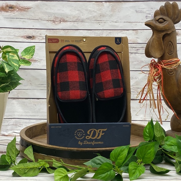 Dearfoams Other - Dearfoams Indoor Outdoor Slippers L 11-12 NEW NWT